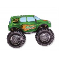 Green Monster Truck Supershape Balloon